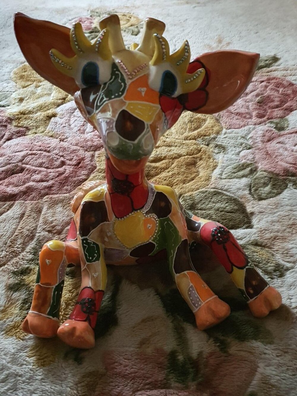 Koko Ceramic Giraffe Collectible Yr 2002 - 12” Tall in Excellent Condition